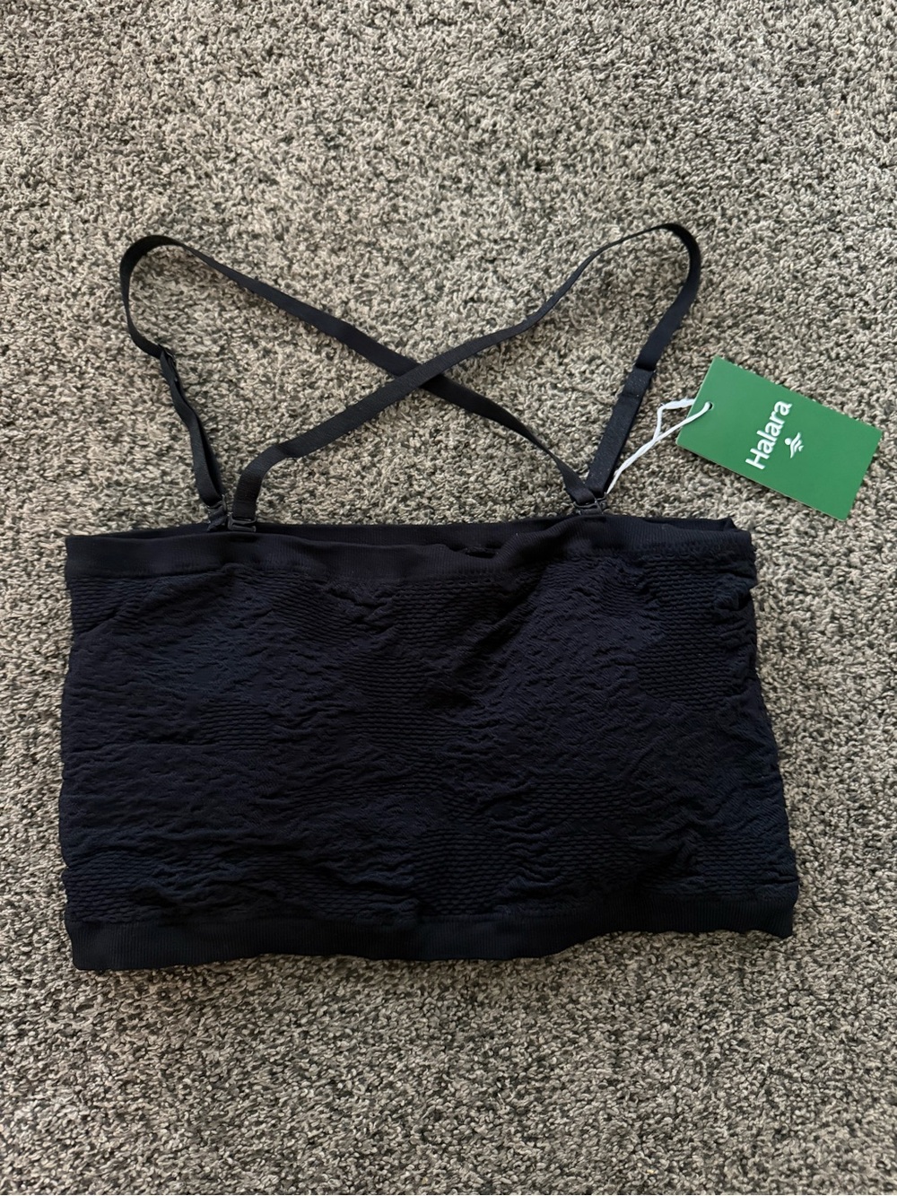 Halara NWT Bandeau Bra Top Small